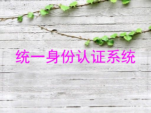 统一身份认证系统