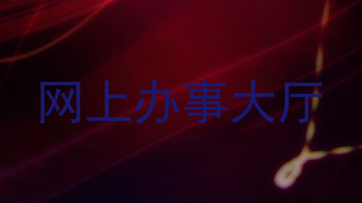 网上办事大厅