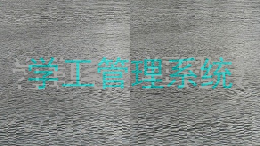 学工管理系统