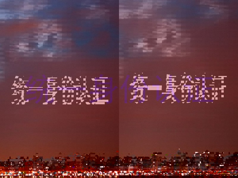 统一身份认证