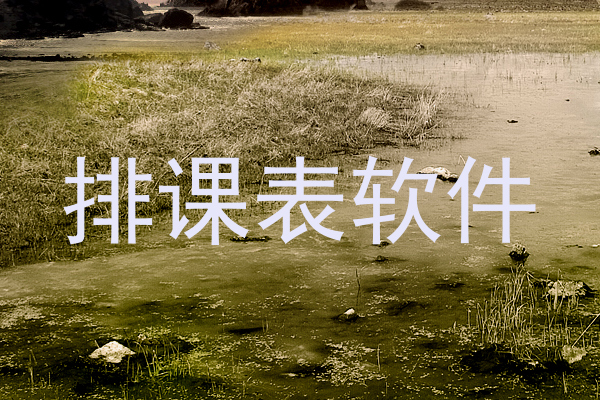 排课表软件