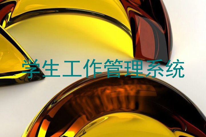学生工作管理系统