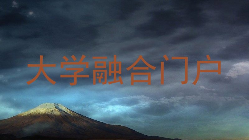 大学融合门户