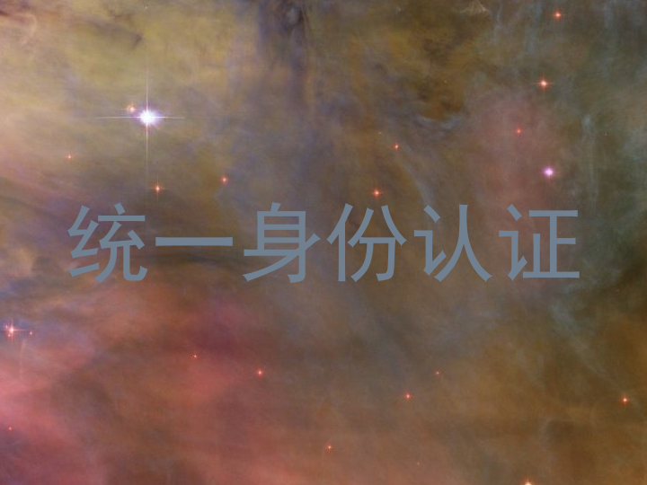 统一身份认证