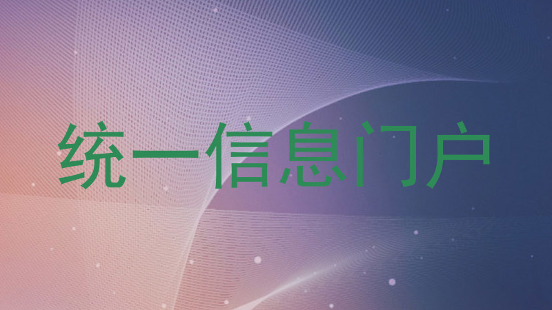 统一信息门户