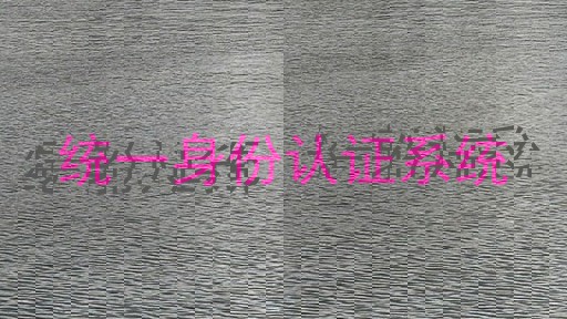 统一身份认证系统