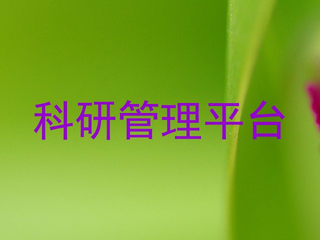 科研管理平台