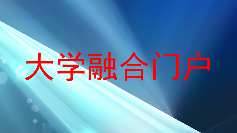 大学融合门户