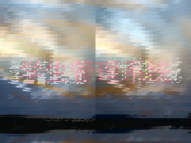 学生管理系统