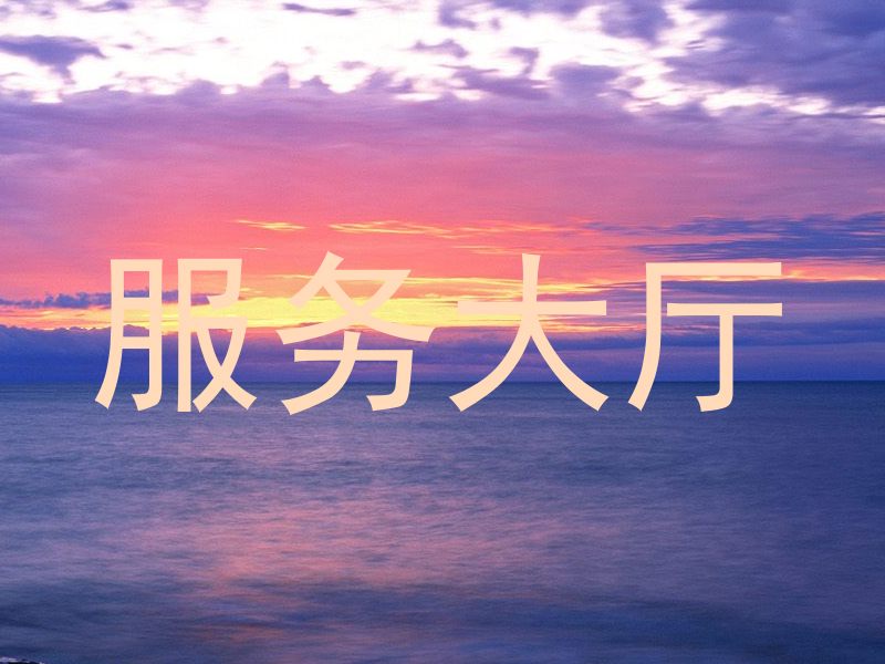 服务大厅