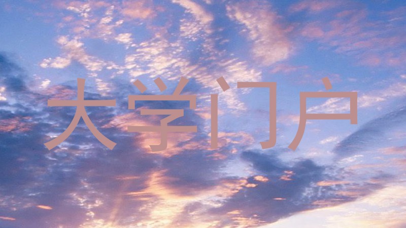 大学门户