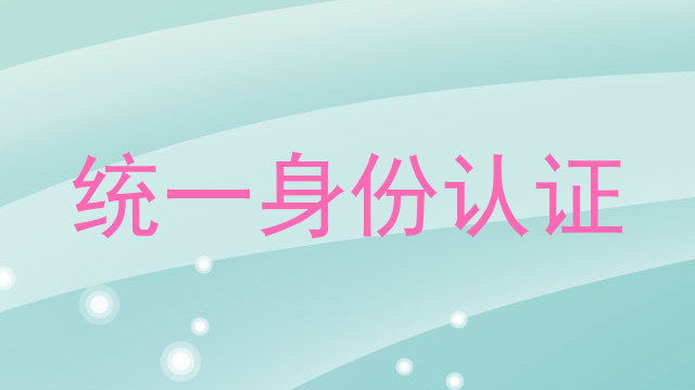 统一身份认证