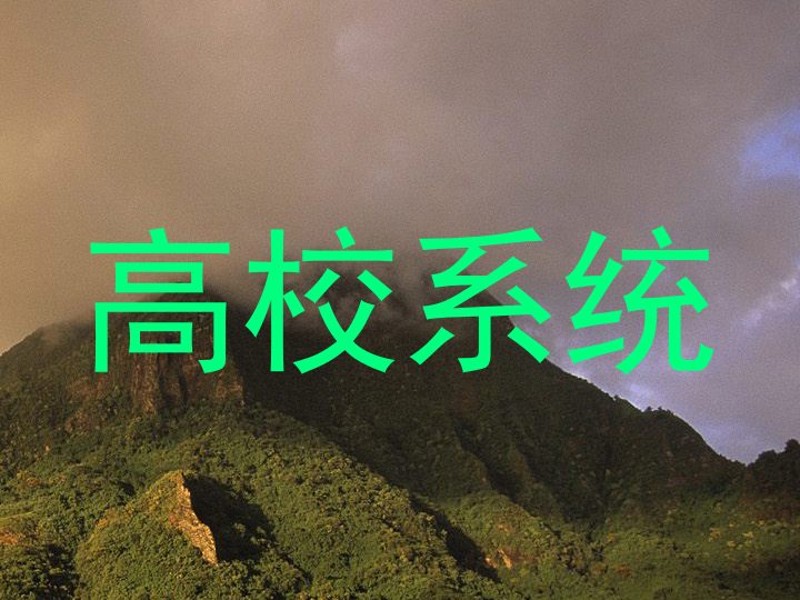 高校系统