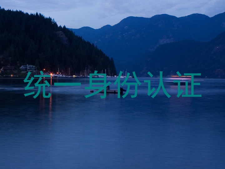 统一身份认证