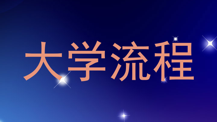 大学流程