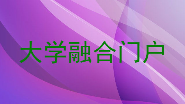 大学融合门户