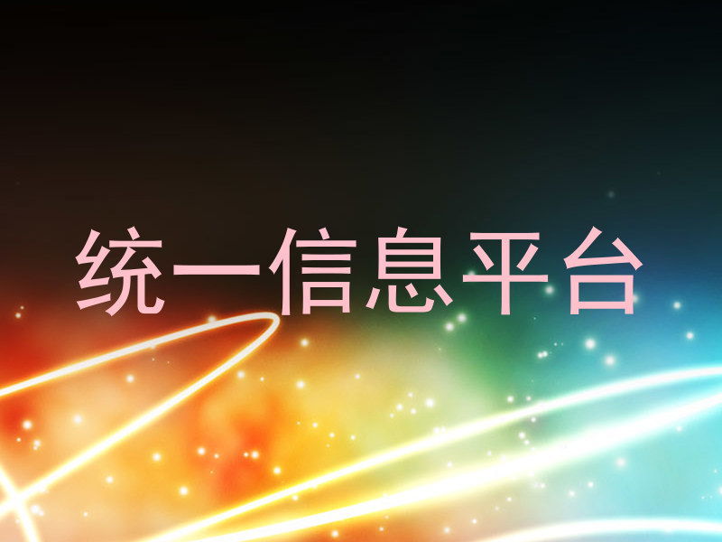 统一信息平台