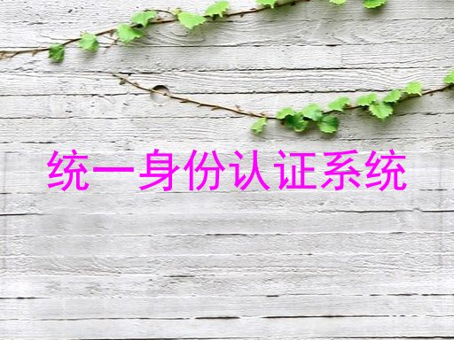 统一身份认证系统