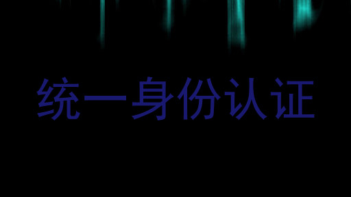 统一身份认证