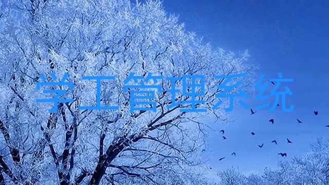 学工管理系统