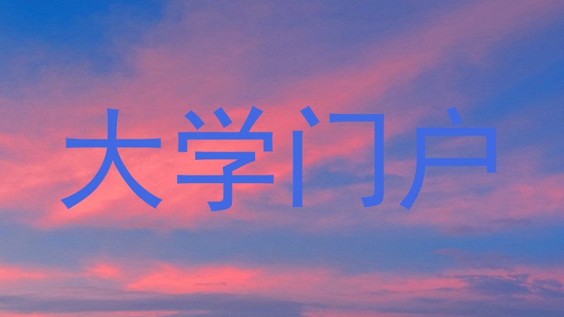 大学门户