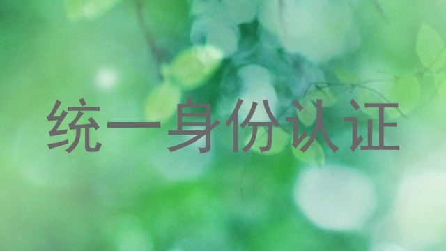 统一身份认证