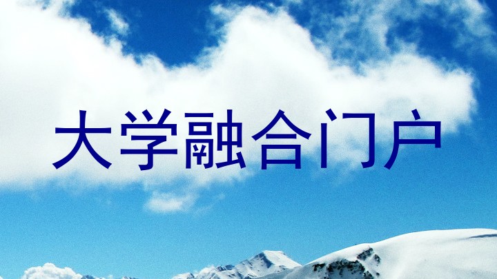 大学融合门户