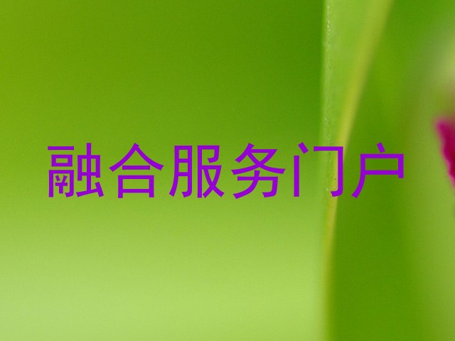 融合服务门户