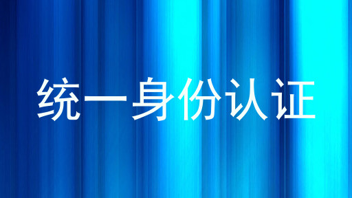 统一身份认证