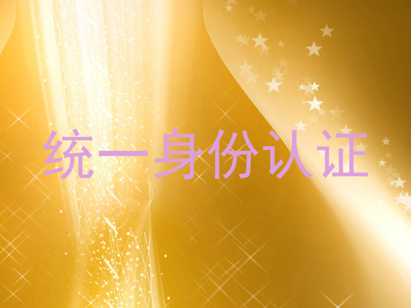 统一身份认证