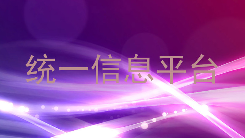 统一信息平台