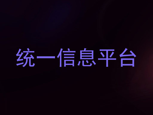 统一信息平台