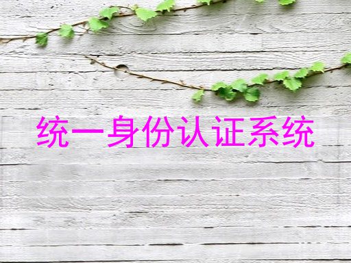 统一身份认证系统