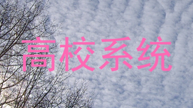 高校系统