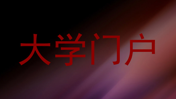 大学门户