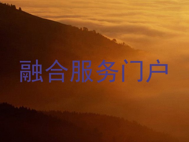 融合服务门户