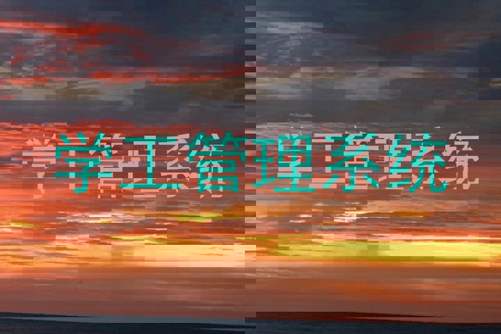 学工管理系统