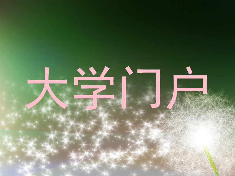 大学门户