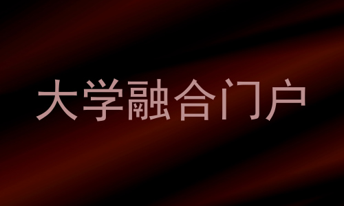 大学融合门户