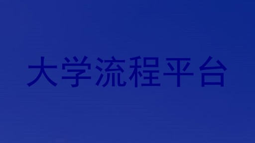 大学流程平台