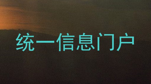 统一信息门户
