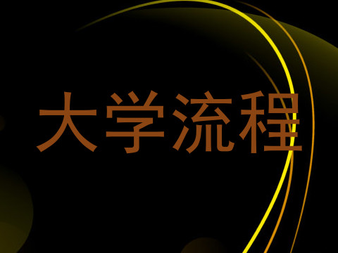 大学流程