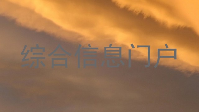 综合信息门户