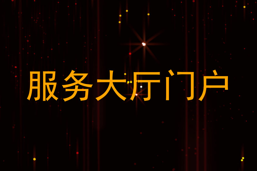 服务大厅门户