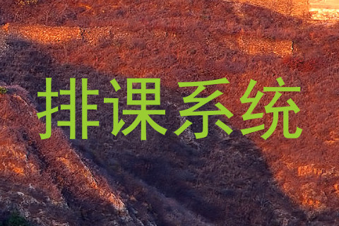 排课系统