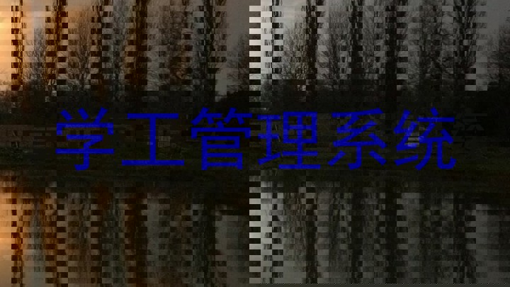 学工管理系统