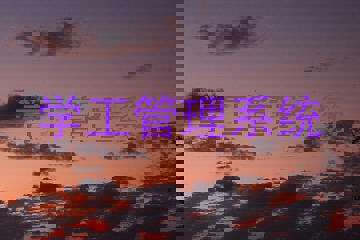 学工管理系统