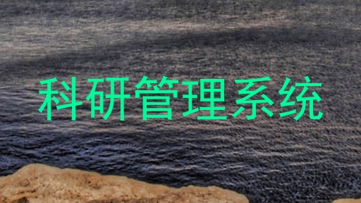 科研管理系统