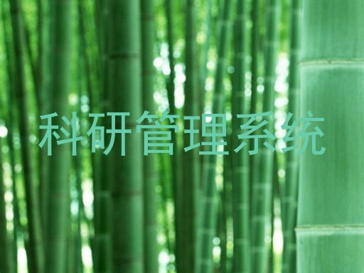 科研管理系统