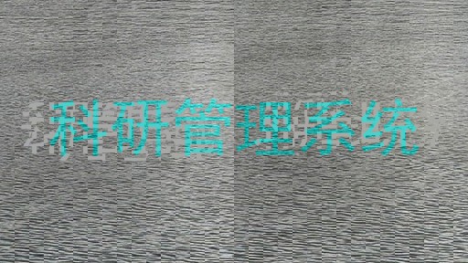科研管理系统